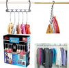 ORGANIZER SALVASPAZIO 10 PORTA STAMPELLE GRUCCE PER ARMADIO WONDER HANGER MAX Casa e cucina/Organizzazione interni/Organizzazione guardaroba/Grucce e appendini/Grucce Trade Shop italia - Napoli, Commerciovirtuoso.it