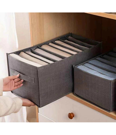 Organizer Salvaspazio Armadi Pieghevole 9 Scomparti Contenitore 44x20x30cm 87404