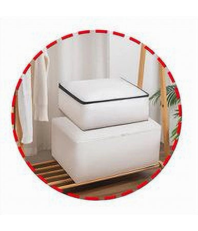 Organizer Vestiti Scatole Pieghevoli Salvaspazio Contenitore 105x45x15 Cm 87422