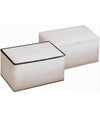 Organizer Vestiti Scatole Pieghevoli Salvaspazio Contenitore 105x45x15 Cm 87422