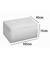 Organizer Vestiti Scatole Pieghevoli Salvaspazio Contenitore 105x45x15 Cm 87422