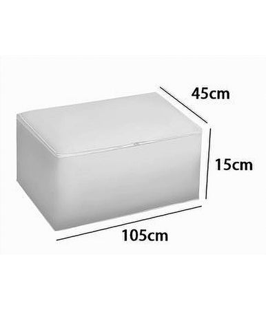 Organizer Vestiti Scatole Pieghevoli Salvaspazio Contenitore 105x45x15 Cm 87422