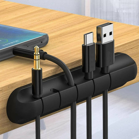 Organizzatore-per-diverse-tipologie-di-cavi-clip-fermacavi-adesivo-fino-a-5-slot