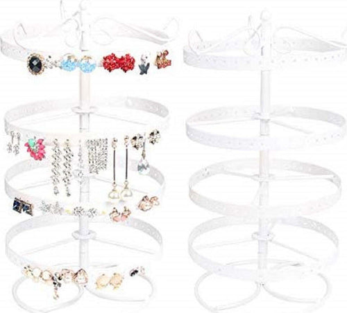 Organizzatore Verticale Tondo 4 Livelli Bianco Metallo Espositore Organizer Gioielli Moda/Accessori per gioielli orologi e scarpe/Accessori per orologi/Cofanetti Trade Shop italia - Napoli, Commerciovirtuoso.it
