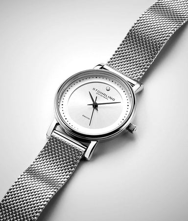 Original analogico Svizzero al Quarzo Orologio da polso 734LM.01_Silver Stuhrling Moda/Uomo/Orologi/Orologi da polso Scontolo.net - Potenza, Commerciovirtuoso.it