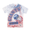 MITCHELL & NESS Maglietta Uomo Nfl Team Burst Sublimated Tee Neygia White/original Team Colors da uomo