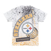 MITCHELL & NESS Maglietta Uomo Nfl Team Burst Sublimated Tee Pitste White/original Team Colors da uomo