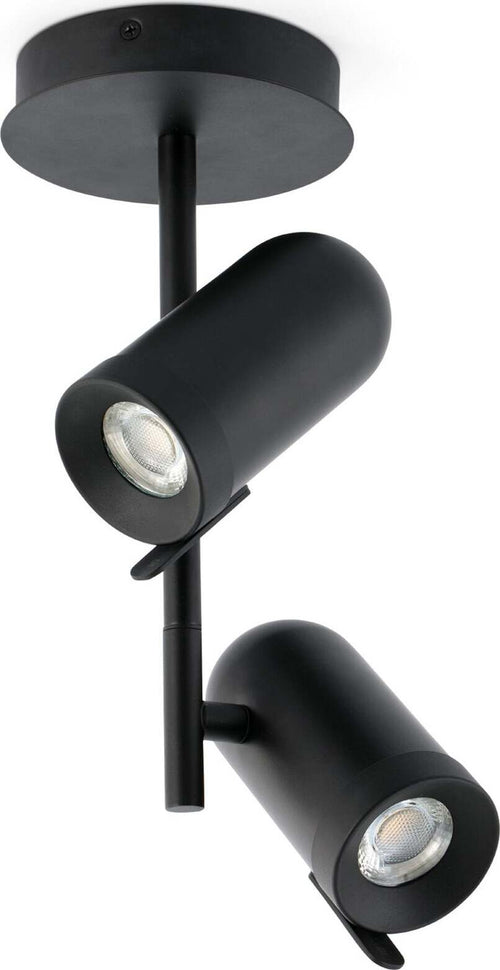 ORLEANS 2L Lampada plafoniera nera Illuminazione/Illuminazione per interni/Lampadari lampade a sospensione e plafoniere/Plafoniere Led Mall Home - Napoli, Commerciovirtuoso.it