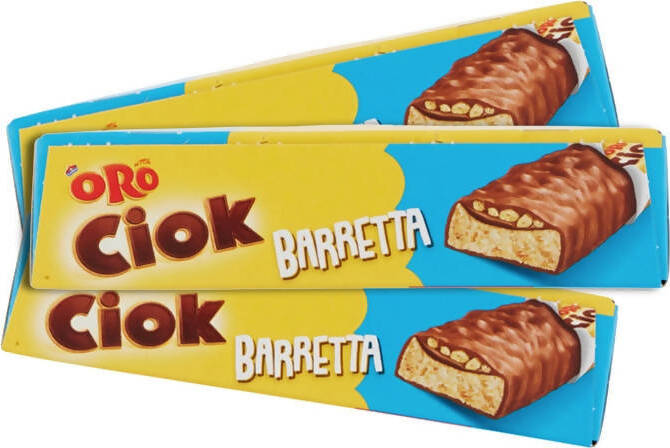 Oro Ciok 6x Oro Ciok Barretta 27 Gr Biscotto Ricoperto Di Cioccolato Al Latte E Ripieno Di Cacao E Riso Soffiato Confezione 6 Pz Alimentari e cura della casa/Snack dolci e salati/Biscotti/Al cioccolato Franco Pausa Caffè - Albano Laziale, Commerciovirtuoso.it
