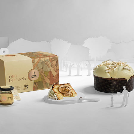 Panettone Oro di Manna | Lievitazione naturale 36 ore | Fiasconaro, Sicilia | 1kg