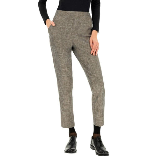 Oroblu Pantalone da Donna in Tessuto Pied de Poule Agata S67 - Passarelli Biancheria