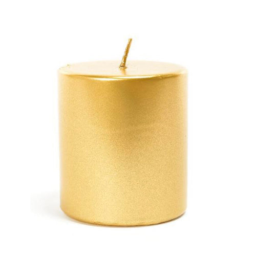 Candela Pillar Lucid con scatola regalo, decorazione natalizia per interno ed esterno