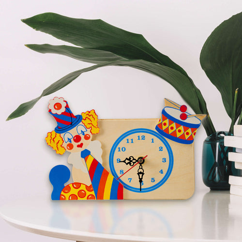 Orologio - Clown (da Tavolo) per Cameretta Bambini Dida