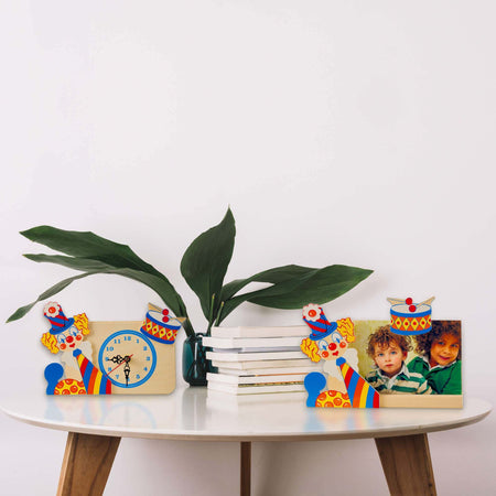 Orologio - Clown (da Tavolo) per Cameretta Bambini Dida
