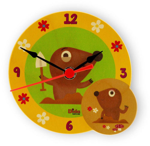 Orologio - Talpe (da Tavolo) Cameretta Ragazzi Dida