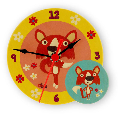 Orologio - Volpi (da Tavolo) Cameretta Ragazzi Dida