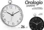 Orologio 26x4cm Parete Movimento Silenzioso Colori Ass. Tondo In Plastica 798061 Casa e cucina/Decorazioni per interni/Orologi/Orologi da parete Trade Shop italia - Napoli, Commerciovirtuoso.it