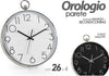 Orologio-26x4cm-Parete-Movimento-Silenzioso-Colori-Ass.-Tondo-In-Plastica-798061