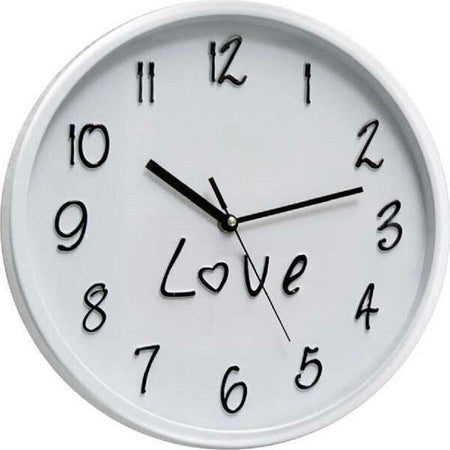 Orologio 30x4cm Parete Love Classico Moderno Tondo In Plastica Colori Ass 798146 Casa e cucina/Decorazioni per interni/Orologi/Orologi da parete Trade Shop italia - Napoli, Commerciovirtuoso.it