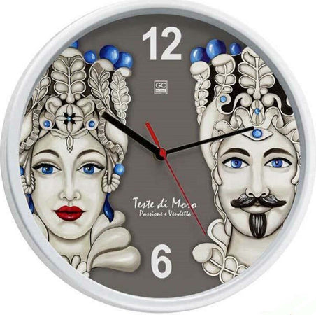 Orologio 31x4cm Da Parete Testa Di Moro Marrone Moderno Tondo Colori Ass 820205 Casa e cucina/Decorazioni per interni/Orologi/Orologi da parete Trade Shop italia - Napoli, Commerciovirtuoso.it
