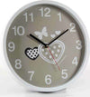 Orologio 31x5 Cm Parete Cuori Farfalle Classico Moderno Tondo Silenzioso 681288 Casa e cucina/Decorazioni per interni/Orologi/Orologi da parete Trade Shop italia - Napoli, Commerciovirtuoso.it
