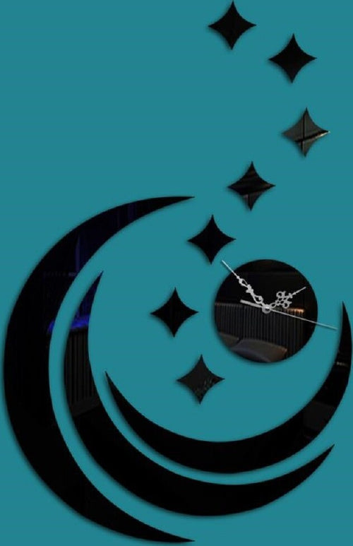 Orologio 3d Moderno Luna Adesivo Muro Effetto Specchio Parete Casa Bar Ufficio Casa, arredamento e bricolage > Accessori Casa > Orologi e Sveglie Trade Shop italia - Napoli, Commerciovirtuoso.it