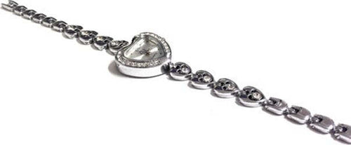 OROLOGIO A CUORE CON STRASS PICCOLI TAGLIO SWAROVSKI SU QUADRANTE E BRACCIALE Moda/Donna/Orologi/Orologi da polso Trade Shop italia - Napoli, Commerciovirtuoso.it