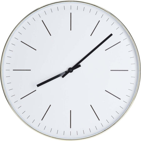 Orologio Da Parete 30cm Oro Rosa - Numeri 3D Colorati, Movimento Silenzioso (Batteria AA)