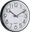 Orologio a Parete Quartz Bianco E Nero per Cameretta E Cucina Idea Regalo Ø 30 Cm Casa e cucina/Decorazioni per interni/Orologi/Orologi da parete Decor Space - Altamura, Commerciovirtuoso.it