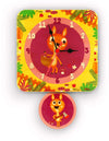 Orologio A Pendolo - Cerbiatti Da Parete Cameretta Bambini Dida