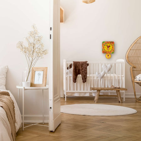 Orologio A Pendolo - Cervi Da Parete Cameretta Bambini Dida