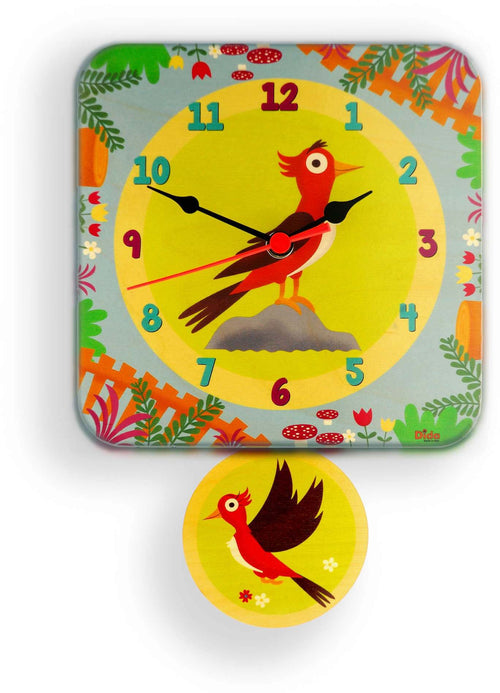 Orologio A Pendolo - Picchi Da Parete Cameretta Bambini Dida