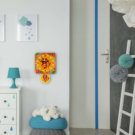 Orologio A Pendolo - Puzzole Da Parete Cameretta Bambini Dida