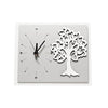 Orologio in legno mdf con applicazione personalizzabile. Misure cm. 15 x 12 h.