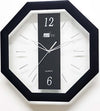 OROLOGIO ANALOGICO PARETE 28 CM QUADRANTE OTTAGONALE NERO TRASPARENTE PLASTICA Casa e cucina/Decorazioni per interni/Orologi/Orologi da parete Trade Shop italia - Napoli, Commerciovirtuoso.it