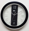 Orologio Analogico Parete 28cm Quadrante Tondo Design Nero Trasparente Plastica Casa e cucina/Decorazioni per interni/Orologi/Orologi da parete Trade Shop italia - Napoli, Commerciovirtuoso.it