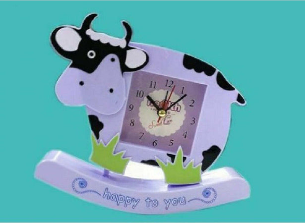 Orologio Analogico Sveglia A Forma Di Mucca Da Tavolo Cameretta Bambini Tx-9125 Casa e cucina/Decorazioni per interni/Orologi/Orologi da parete Trade Shop italia - Napoli, Commerciovirtuoso.it