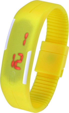 Orologio Bracciale Da Polso Touch Led Digitale Uomo Donna Silicone Giallo Moda/Uomo/Orologi/Orologi da polso Trade Shop italia - Napoli, Commerciovirtuoso.it