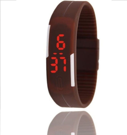 Orologio Bracciale Da Polso Touch Led Digitale Uomo Donna Silicone Marrone Moda/Uomo/Orologi/Orologi da polso Trade Shop italia - Napoli, Commerciovirtuoso.it