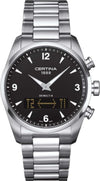 Orologio-CERTINA-uomo-DS-MULTI-8-Ana-Digit-acciaio-/-nero