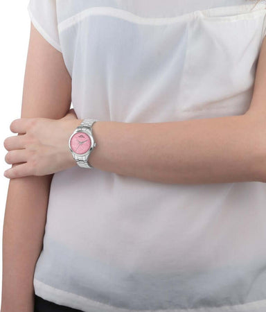 Orologio-CHRONOSTAR-donna-Shimmer-tempo-acciaio--/-rosa