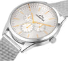 Orologio-CHRONOSTAR-uomo-Classique-multi-funzione-acciaio-mesh