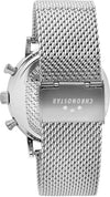 Orologio-CHRONOSTAR-uomo-Polaris-multi-acciaio-/-bianco