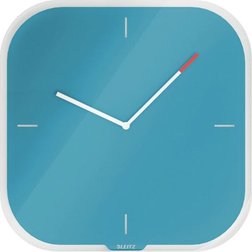 Orologio Cosy - da parete - silenzioso - in vetro - blu - Leitz Casa e cucina/Decorazioni per interni/Orologi/Orologi particolari/Stazioni meteorologiche Eurocartuccia - Pavullo, Commerciovirtuoso.it