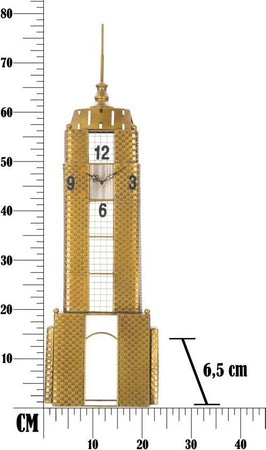Orologio Da Muro Empire Building Cm 23,5X6,5X78 Casa e cucina/Decorazioni per interni/Orologi/Orologi da parete Led Mall Home - Napoli, Commerciovirtuoso.it