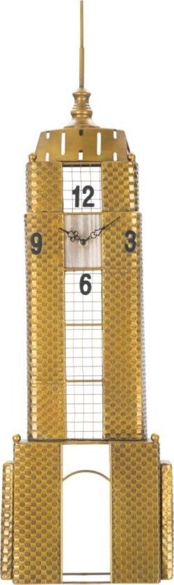 Orologio Da Muro Empire Building Cm 23,5X6,5X78 Casa e cucina/Decorazioni per interni/Orologi/Orologi da parete Led Mall Home - Napoli, Commerciovirtuoso.it