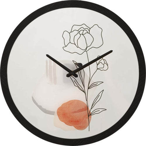 Orologio Da Muro Flower -A- Cm 40X3,5 Casa e cucina/Decorazioni per interni/Orologi/Orologi da parete Led Mall Home - Napoli, Commerciovirtuoso.it