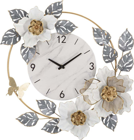 Orologio-Da-Muro-Flowers-Cm-64X8X64