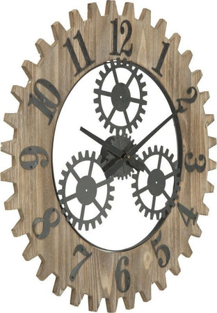 Orologio Da Muro Ingranaggio Plus Cm 60X4 Casa e cucina/Decorazioni per interni/Orologi/Orologi da parete Led Mall Home - Napoli, Commerciovirtuoso.it