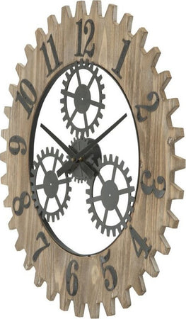 Orologio Da Muro Ingranaggio Plus Cm 60X4 Casa e cucina/Decorazioni per interni/Orologi/Orologi da parete Led Mall Home - Napoli, Commerciovirtuoso.it